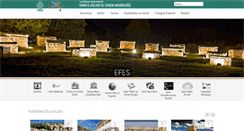 Desktop Screenshot of izmirkulturturizm.gov.tr